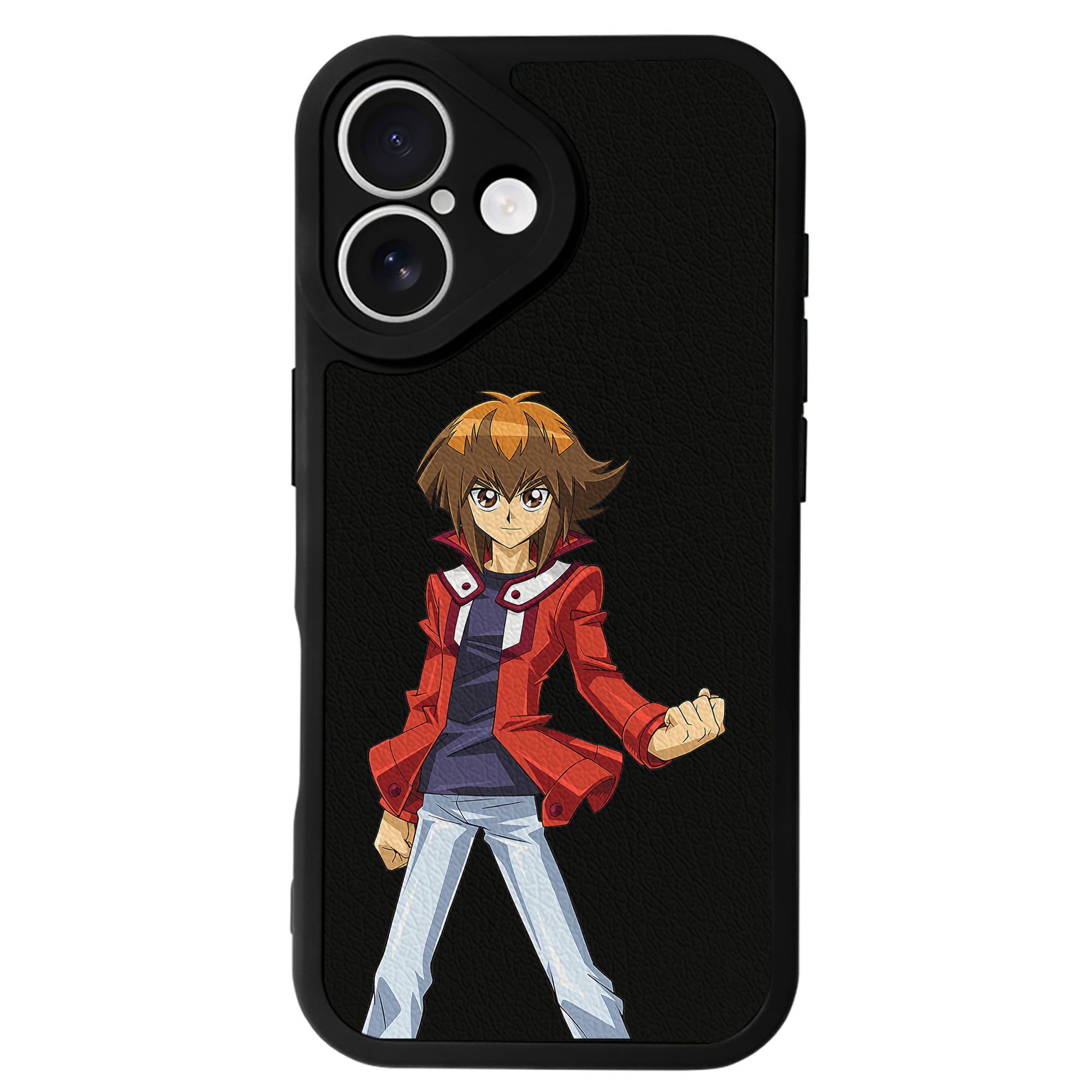 遊☆戯☆王 Yu-Gi-Oh! 【iPhone 16シリーズ対応】シリコンスマホケース（レザー調） 材質：シリコン